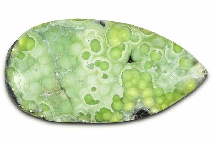 Botryoidal Green Wavellite Cabochon - Arkansas #354610